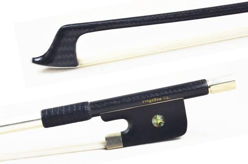 VingoBow New Full Size 4/4 BRAND Carbon Fiber Cello Bow Pernambuco Performance For Concerto Level! WARM and MELLOW TONE,Nice String Instrument Part, Art No.RB120