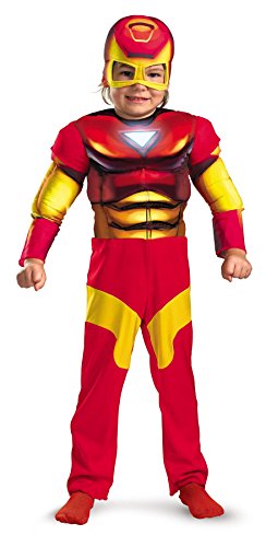 Iron Man Muscle Chils Costume Size 4-6 Small