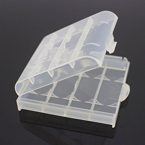 Andesan Portable Battery Holder Case Cover for AA AAA Battery (Random Color)