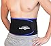 Waist Trimmer Ab Trainer, Weight Loss Sweat Wrap Sauna Belt for Women and Men. Waist Slimming, Stomach and Belly Fat Burner Black