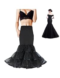 Shimaly - Enagua con forma de cola de sirena para mujer