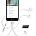 Headphone Adapter and Splitter Compatible 3.5mm Headphone Jack AUX Audio 2 in 1 Adaptor Headset Connector Earphone Accessories for iPhone X/8/8 plus/7/7 Plus Compatible with iOS 11.4 or Laterthumb 4
