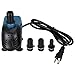 Uniclife Aquarium 400 GPH Submersible and Inline Water Pump 30W 6ft High Lift AC 120 V Quiet Adjustable Return Pump with 6 ft. Power Cord for Fish Tanks Pond Waterfalls Fountains Sumps and Gardens