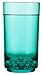 Drinique ELT-TA-TEL-4 Elite Tall Unbreakable Tritan Highball Glasses, 14 oz (Set of 4), Teal