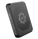 WizGear Rectangle Flat Stick On Dashboard Magnetic Car Mount Holder for Cell Phones and Mini Tablets with Fast Swift-Snap Technology - Extra Slim