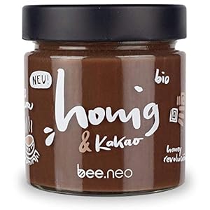 bee.neo bio Honig & Kakao, natürliche Bio-Zutaten, 230 gramm