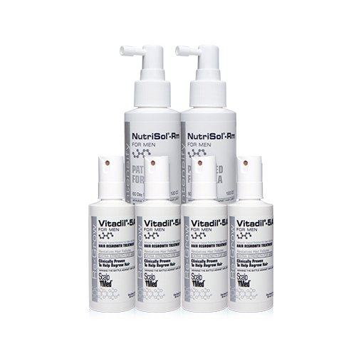 Scalp Med Men's 4Month Regrowth Kit, Unscented, 25.6 Ounce Buy Online