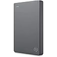 Seagate Basic, 4TB, Portable External Hard Drive, USB 3.0, for PC Laptop (STJL4000400)
