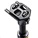 corki Adjustable Bicycle Suspension Seatpost 27.2 350mm Double Rail Mounting Seat Post