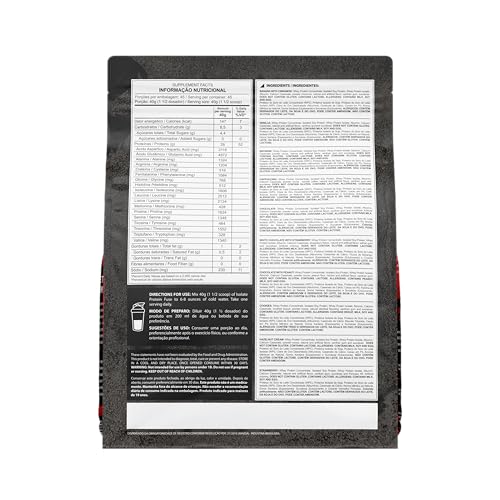 Isolate Protein Fuse Dark Lab, 1.8Kg, Brownie, Suporte Muscular