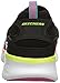 Skechers Sport Women's Scene Stealer Fashion Sneaker, Black/Multi, 6 M US