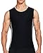 Rdfmy Men Sweat Vest Neoprene Sauna Waist Trainer Vest Body Shaper Compression Shirt Slimming Workout Tank Tops
