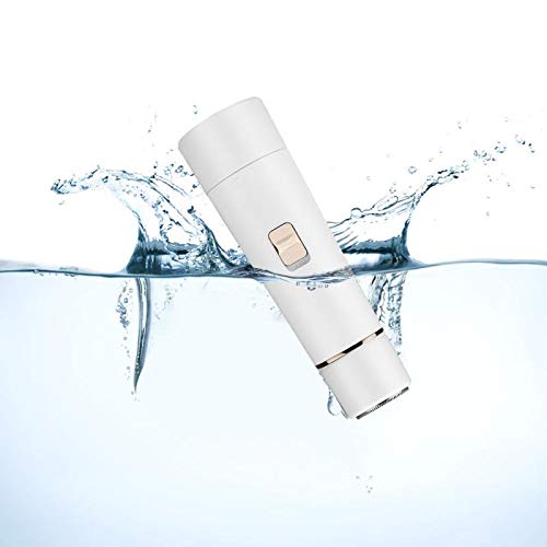 Facial Hair Remover For Women Rechargeable - Painless Waterproof Hair Removal Trimmer for Face, Peach Fuzz, Upper Lip and Armpit