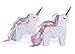 Pops Party Shop Unicorn Pinata Mini-Sized for Princess Birthday Unicorn Party Photo Booth Props and Table Decor, White Miniature, 4.7 in x 2.1 in x 7 in, Set of 2