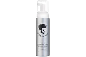 Avenue Man Unscented Sculpting Foam - Frizz Control & Firm Hold Hair Mousse for Men - Styling Hair Products - Mens Mousse for Hair Styling with No Crunch, Clean Texture & Long-Lasting Lift - 7 oz