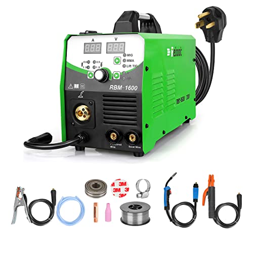 Reboot MIG Welder Gas/Gasless 4 in 1 Flux Core Welding Machine 220V