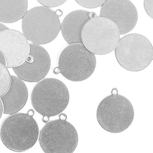 ImpressArt 1//2 Circle Premium Metal Stamping Blanks Brass 24 Pieces,