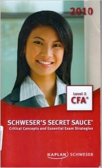 Schwesers Secret Sauce Level2critical Concepts And - 
