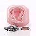 Elephant Head Silicone Mold Chocolate Fondant Mints Resin Clay Perfect Size for Cupcake Toppers Candy Jewelry