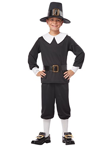 California Costumes Pilgrim Boy Child Costume, Medium
