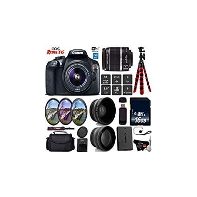 Lens Canon T6 Kit Canon EOS Rebel T6 Kit 18-megapixel DSLR Camera