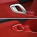 Voodonala for Challenger 2015-2023 Car Door Inner Door Handle Cover Trim Accessories for Dodge Challenger 2015-2023 (Red,ABS,2Pcs)