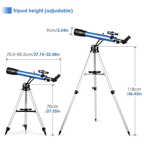 1 TELMU+Astronomical+Adjustable+27+5In+46+5In+Telescopes
