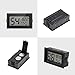 Innoo Tech Mini Thermometer Hygrometer Indoor Digital Electronic Reptile Temperature Humidity Gauge Monitor Meters Gauge for Humidors, Greenhouse, Garden, Cellar, Fridge, Closet, 4-Pack