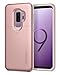 Spigen Slim Armor CS Galaxy S9 Plus Case with Slim Dual Layer Wallet Design and Card Slot Holder for Samsung Galaxy S9 Plus (2018) - Rose Gold