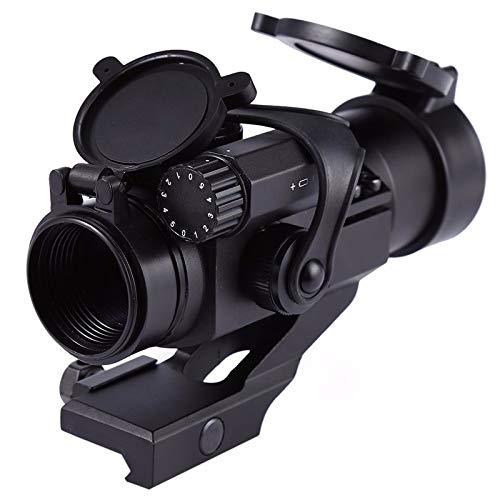 JASHKE M2 Red Dot Sight Red & Green Holographic Scope Sights Cantilever Style with 20mm Mount