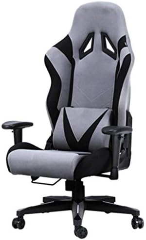 Anah Reclining Memory Foam Racing Gaming Chair - Ergonomic High-Back Racing Computer Desk Office Chair, Grey