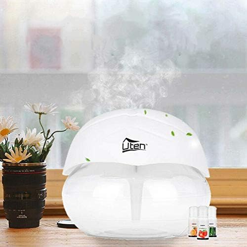 Uten Globe Air Revitaliser Purifier Freshener Humidifier Diffusers Ioniser 7 LED Colour BigaMart