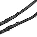 Slocyclub Women Garter Belt with 6 Straps Metal Clip Suspender for Stockings/Lingerie(Black) X-Large
