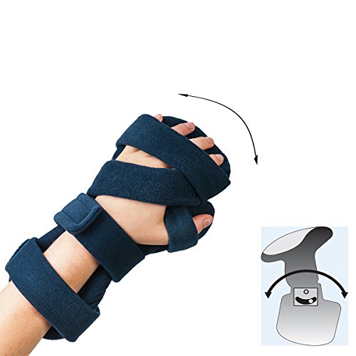 Comfy Deviation Resting Hand, Adult Small, Left, Navy, Headliner