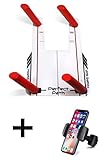 HoleN1 Golf Perfect Path - Includes Pinch Plate and Four Path Poles - Speed Trap Golf Swing Training Aid - Trap the Ball and Improve Swing Path - Train Your Eyeline on Where Your Swing Path Should Be