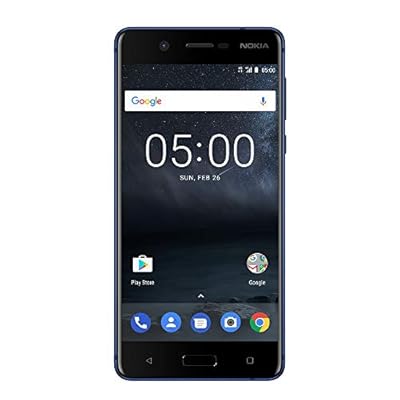 Nokia 5 - Android 9.0 PIE - 16 GB - Single Sim Unlocked Smartphone (AT&T/T-Mobile/Metropcs/Cricket/Mint) - 5.2" Screen - Blue