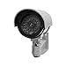 JOOAN CCTV Security Fake/Dummy Camera Outdoor Bullet Camera with 1 Flashing Light