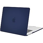 MOSISO Compatible with MacBook Air 15 inch Case 2026 2025 2024 2023 Release M4 A3241 M3 A3114 M2 A2941 Liquid Retina Display Touch ID, Protective Plastic Hard Shell Case Cover, Navy Blue