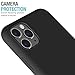 TOZO for iPhone 11 Pro Case 5.8 Inch (2019) Liquid Silicone Gel Rubber Shockproof Shell Soft 4 Side Full Protection Cover for iPhone 11 Pro with Black