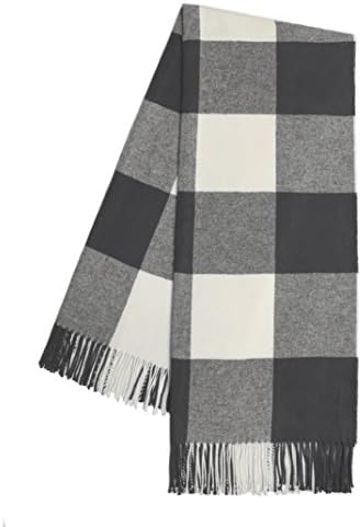 Lands Downunder Buffalo Check Throw Charcoal