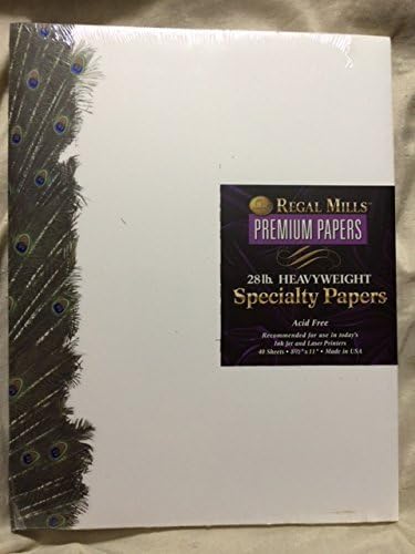 Peacock Designed Heavyweight Printer Paper