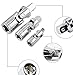 Leadrise 3pc Swivel Universal Joint Air Impact Socket Set Sizes =1/2