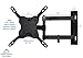 VIVO TV Wall Mount for 13 to 42 inch LCD LED Plasma Screens, Fully Articulating VESA Stand Bracket, MOUNT-VW01