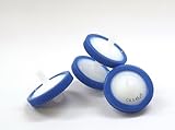 SEOH Syringe Filter Blue Cellulose Acetate Membrane 25mm Diameter 0.2 um Pore Size Pack of 10