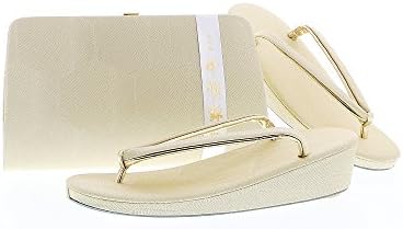 Kyoto Kimono Machi Dress Bag Set, Golden Saganishi
