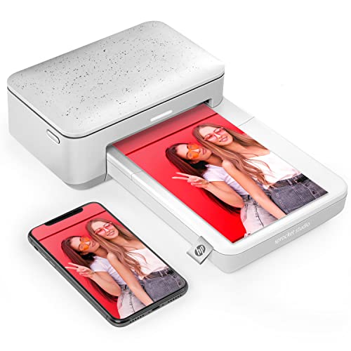 HP Sprocket Studio 4x6” Instant Photo Printer Bundle Photo Album