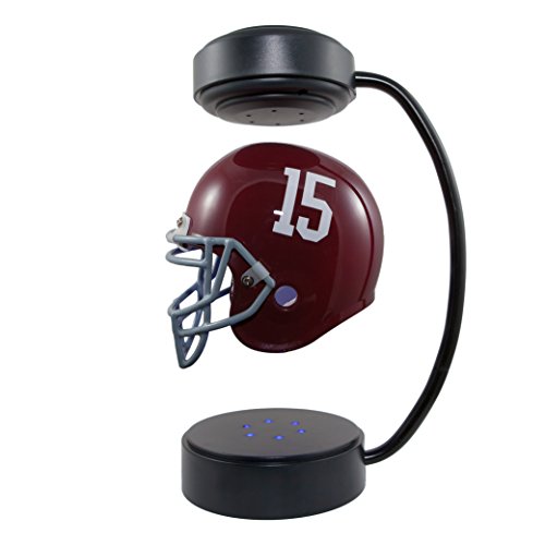 Alabama Crimson Tide 15 NCAA Hover Helmet - Collectible Levitating Football Helmet with Electromagnetic Stand