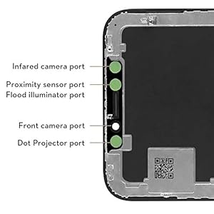 LL TRADER Display per iPhone X LCD Sostituzione Schermo 5.8'' Touch Screen Digitizer Strumento di Riparazione per Assemblaggio Cornice iPhone X con Modello A1865, A1901, A1902 (Funzione 3D Touch) - immagine 3