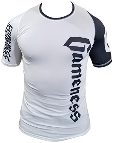 Gameness Jiu Jitsu Ranked Rash Guard SHORT &amp; LONG Sleeve, ADULT &amp; KIDS Rashguards