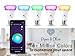 Piper and Olive Smart WiFi LED Light Bulb 60 watt equivalent - Dimmable - Color Changing - Works With Amazon Alexa and the Google Assistant - No hub required - E26, 7w - (1 pack)